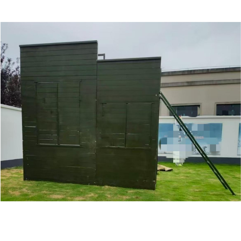 Cottage Climbing Wall Three-Person Collaborative Climbing Wall Outdoor Development Training Team Physical Training Obstacle Wall Climbing Wall