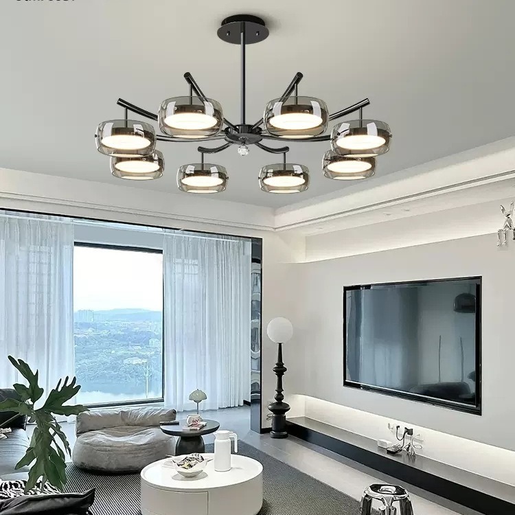 Luz italiana de lujo moderno diseñador de lámpara de sala de estar 2024 nueva habitación lámpara de dormitorio lámpara de vestíbulo principal