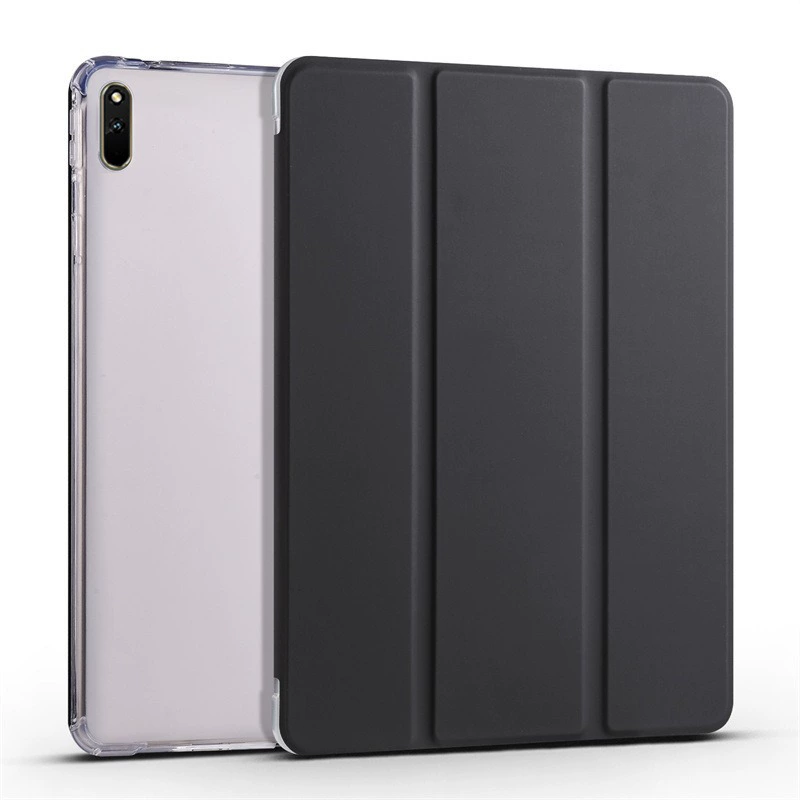 Подходящий для Huawei MatePad 11.5 прозрачный задний чехол, набор защитный с держателем для пера, чехол для Lenovo Pad 11 из кожи