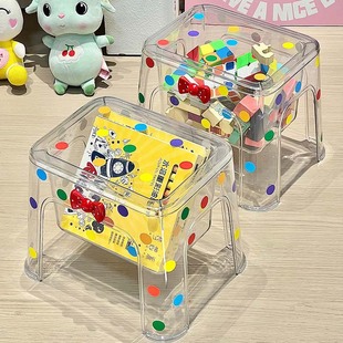 Stackable Toy Storage for Home Use, Thickened Stool, Small Bench, Storage Stool, Shoe Changing Stool for Home, Living Room