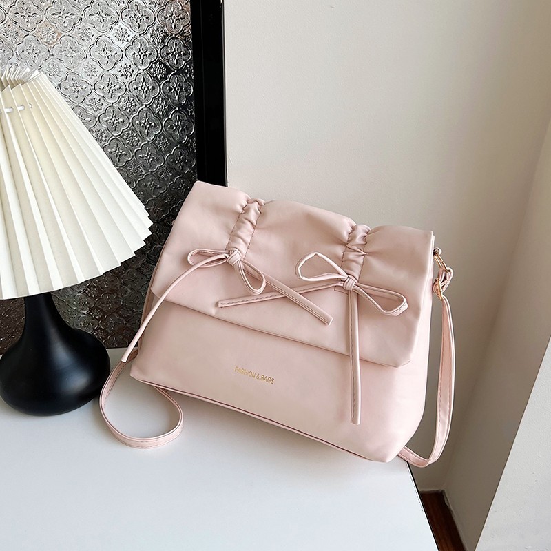 High-grade bow bag for women 2024 Spring New Fashion shoulde..