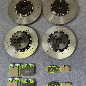 G80 BMW G81 M3 F97 F98 X3M üçün altı porşenli 395x36mm 370mm karbon keramika diski