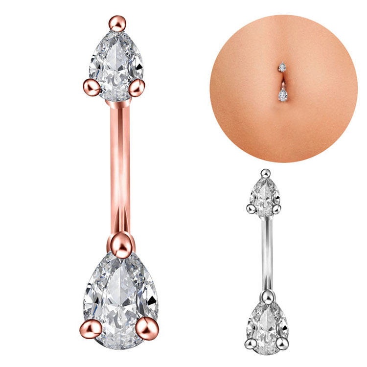 Silver pointed spike labret stud material detail