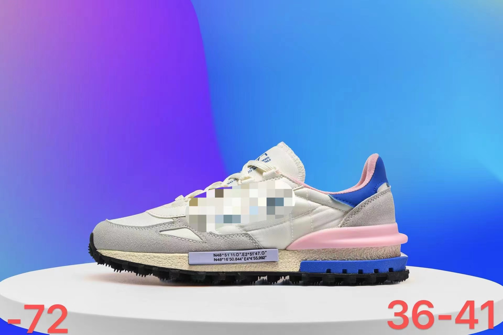 Zapatos Putian transfronterizos 2026 nuevos zapatos casuales retro transpirables redes elevadas zapatos casuales de mujer zapatos para correr
