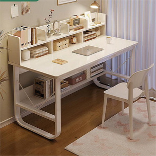 Writing Desk Junior High School Student Home Bedroom Girl Middle School Student Desk Bookshelf Integrated Table Chair Study Table