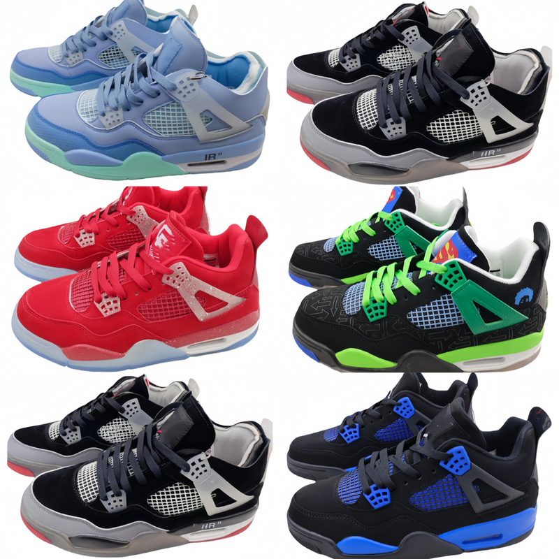 Extra Large Size Putian Shoes Aj4 Sports Basketball Shoes Student Outdoor Training Winter Amazon Wholesale Export Women's Shoes