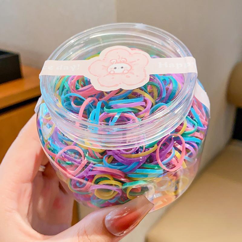 8#Tarro de 1000 piezas de colores brillantes, de aproximadamente 1,5 cm de tamaño.