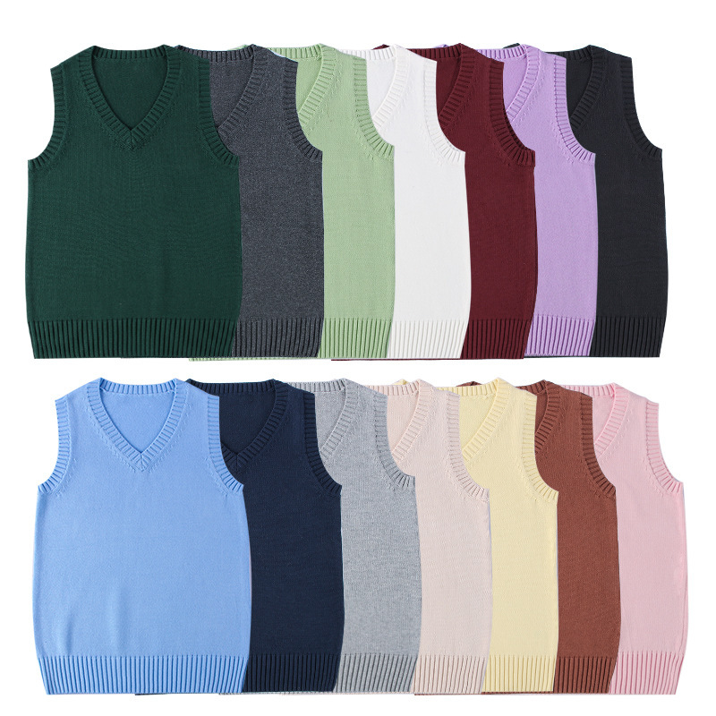 Knitting Factory in stock wholesale JK uniform vest to undertake Tmall Taobao orders Knitting Factory in stock wholesale JK uniform vest to undertake Tmall Taobao orders