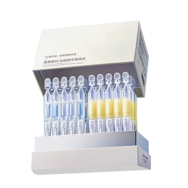 Set de Esencia Facial Monodosis Hidratante, Iluminador, Antienvejecimiento