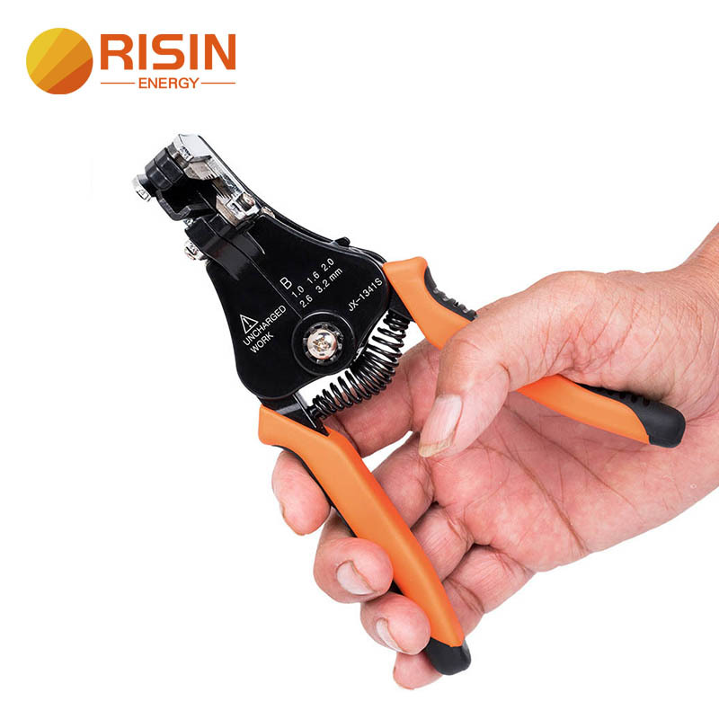 畅销MC4光伏专用剥线钳多功能自动剥线钳剪线钳子电缆剥皮器工具