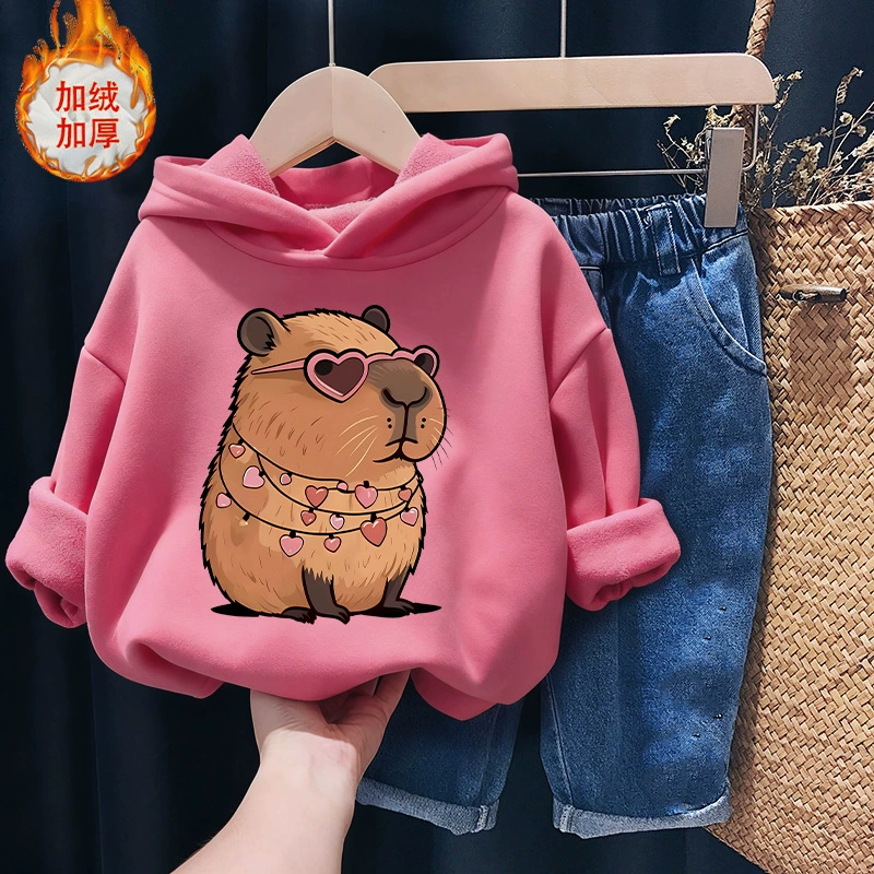 Demi-season children's warm sweatshirt for men and women, jacket, hoody, (Cross-border trading), oversize, children's clothing