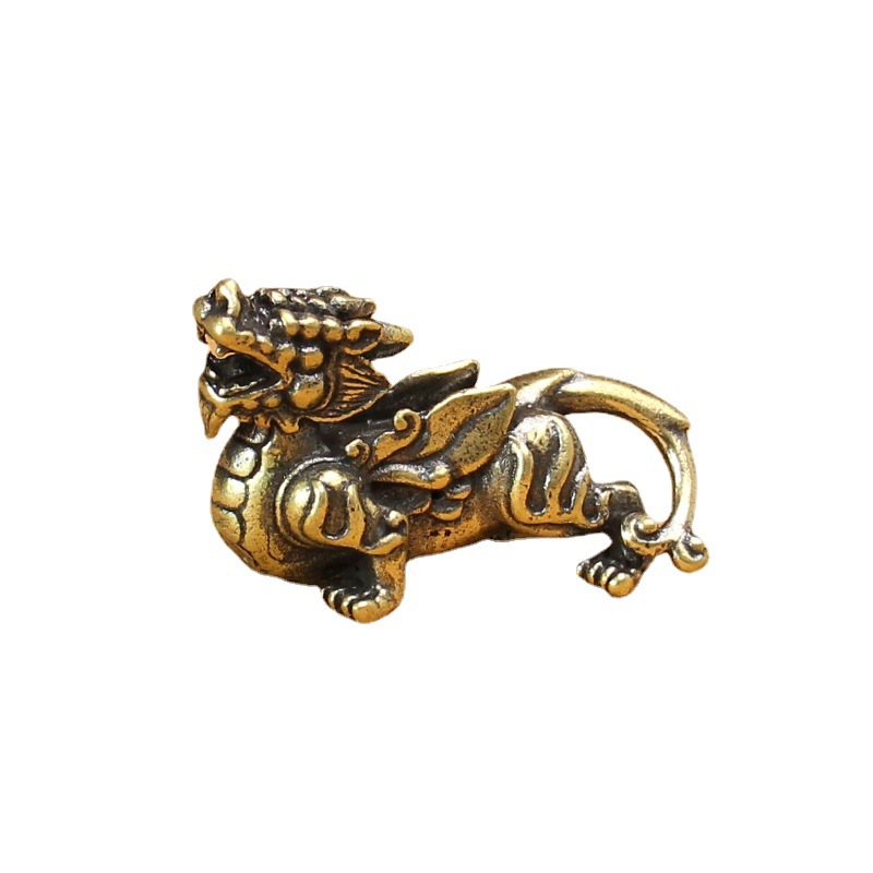 thumbnail image 2 of Brass Hermit Crab Vintage Style - Azure Decor 2 of 11