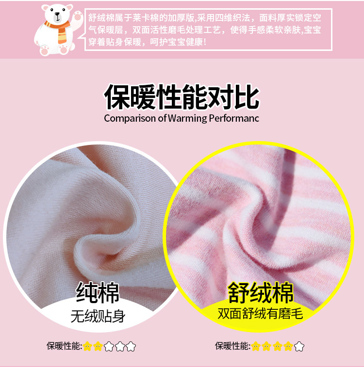 Ropa de otoño pantalones largos estudiantes de algodón puro junior y senior high school niñas de algodón puro ropa interior térmica para niños mayores adolescentes camisa de terciopelo cómoda