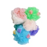 Маленькая детская губка для ванны для купания, шарик для ванны, в корейском стиле, 10G, оптовые продажи, с печатью вашего логотипа