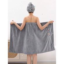 M 94827 Coral Fleece Towel Dress ɺ����ԡ��ȹ ŷ���羳