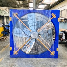 1100型悬挂式牛舍风机 一体塑壳镀锌板羊舍养牛场通风畜牧排风机