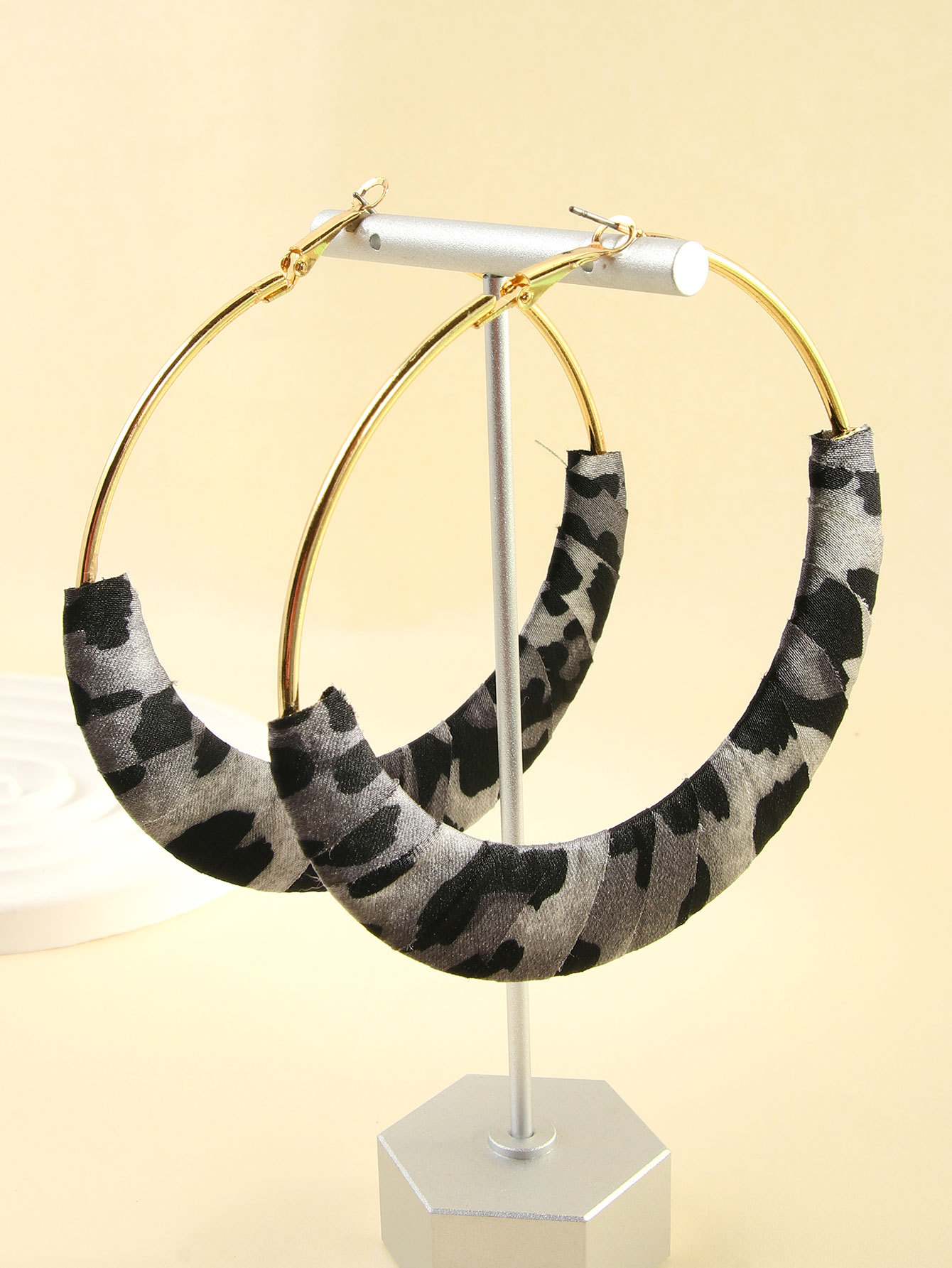 Earrings Classification 1 Pair Elegant Lady Geometric Leopard Zinc Alloy Earrings