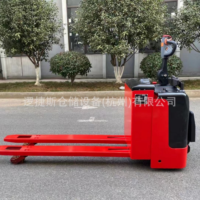 非标托盘搬运车2吨站驾式液压仓储铲车装卸托盘车地牛叉车