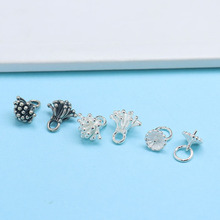 S925���y̩�yճ�^� ˮ����ñ�� ճ��С��� �ѹ�Ӣ����������