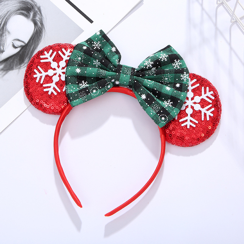 Christmas Festival Christmas Fashion Bow Knot Cloth Party Party Accessories