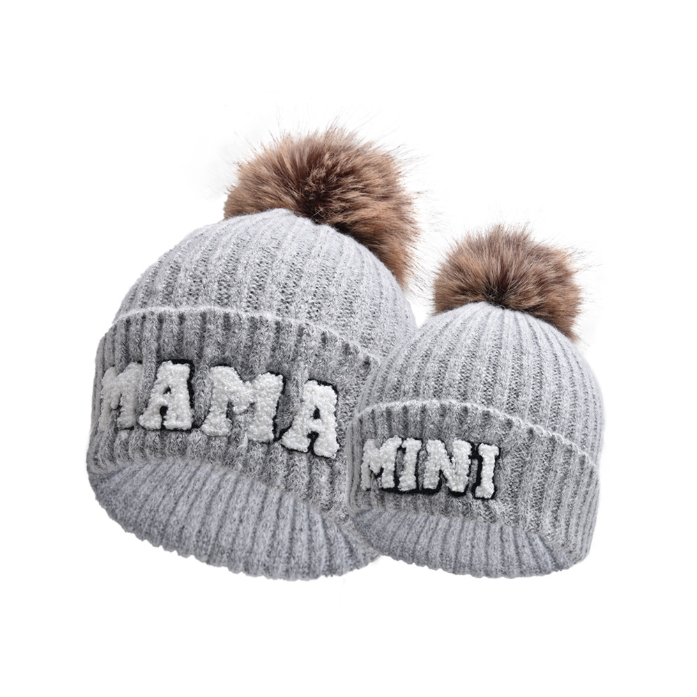 133g Weight Wool Cap Hats Type Holiday, Daily Occasion yarn Material Color Block Pattern Winter Season Women's Gender Pastoral, Simple Style Style Eaveless Rim Women's Pastoral Simple Style Color Block Eaveless Wool Cap 2
