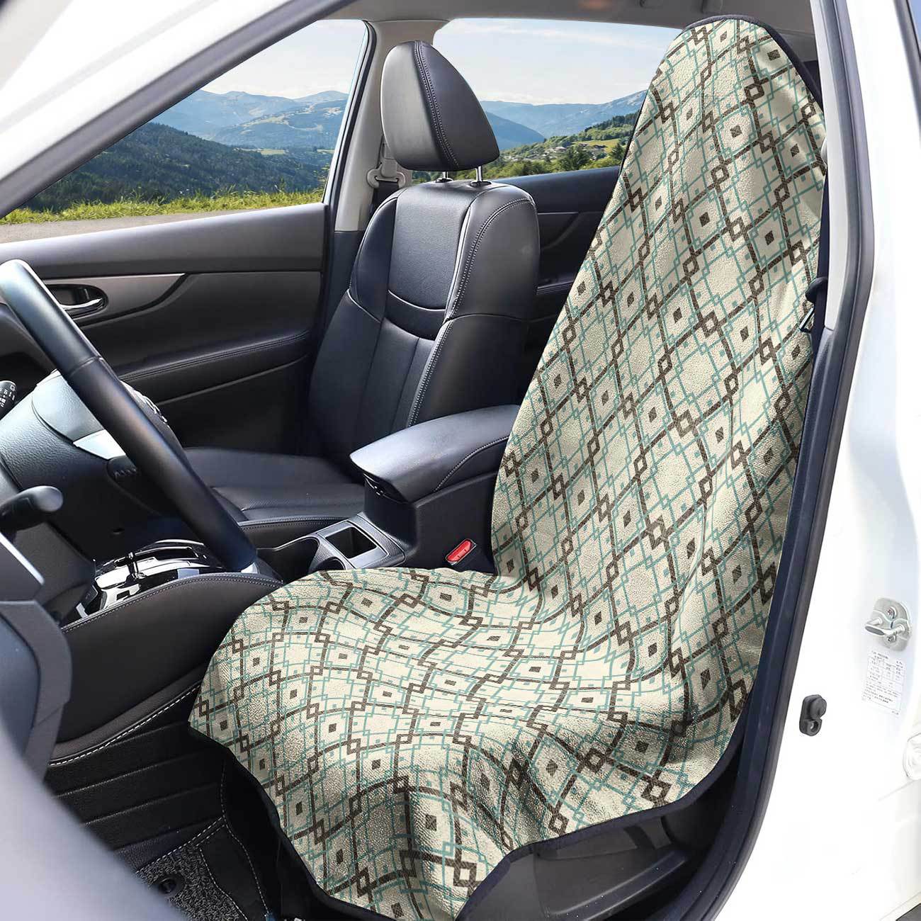 Car seat towel cover for front seats, suitable for gym and exercise, universal for all seasons, car use 171