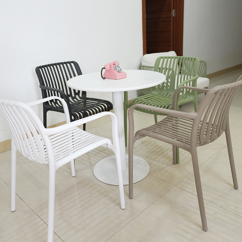Mesas y sillas para exteriores, sillones, mesas y sillas de comedor, sillas con respaldo para balcones de hostales, sillas de ocio al aire libre para patios