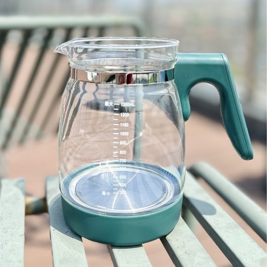 Quanantang original small strong bear constant temperature glass milk mixer single pot universal baby large capacity thick water bottle accessories