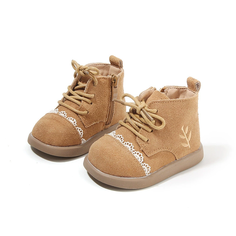Martens, demi-season children's low boots, footwear for early age for boys, shoes