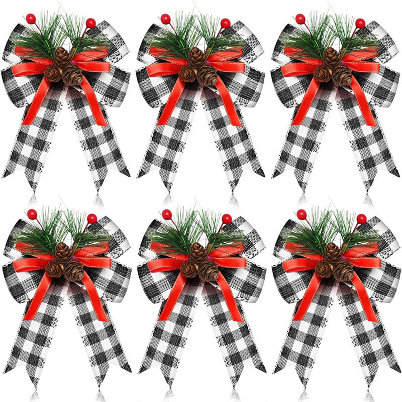 クリスマスツリートップペンダントリボンクリスマス帽子春祭りベルベットリボンクリスマスツリーガーランド装飾|undefined