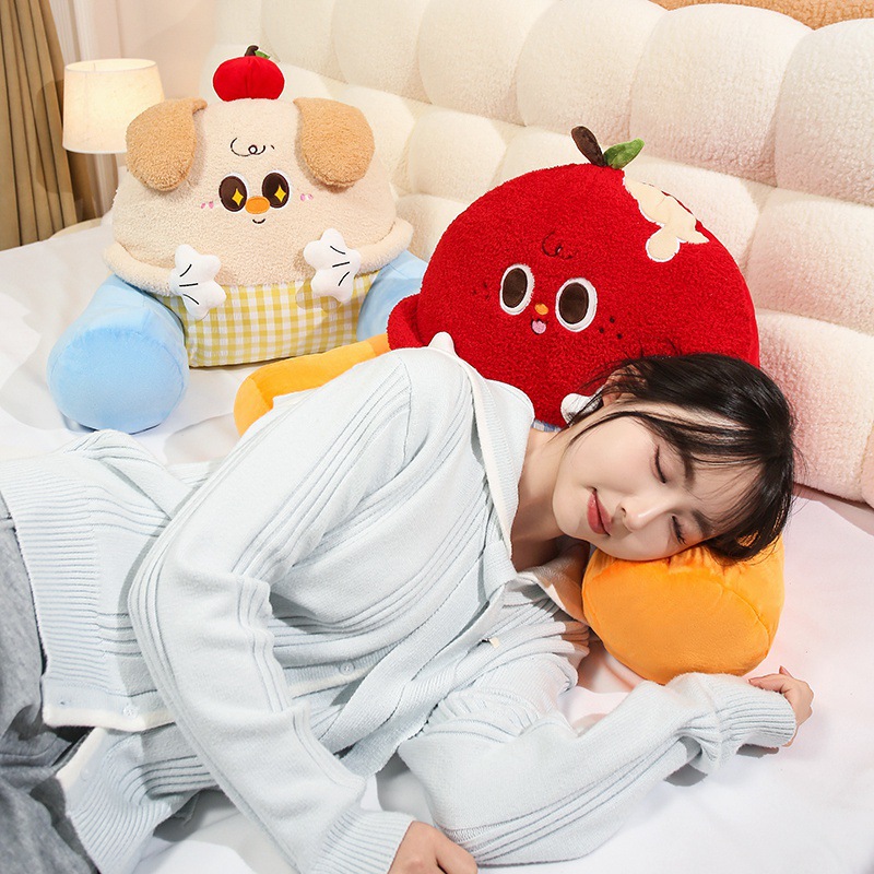 Super Cute Huggable Big Pillow for Bed, Waist Support, Sofa Cushion, Office Pillow, Backrest Cushion, Lumbar Pillow, Removable and Washable