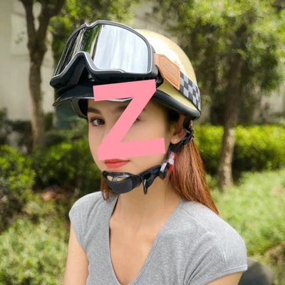 Retro Helmet Electric — Diàndòngchē Auto Parts and Accessories