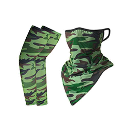 Summer outdoor cycling ice silk ear-hanging triangle scarf for men and women, sunshade, wind protection, fishing sports sunscreen mask, ice silk sleeves