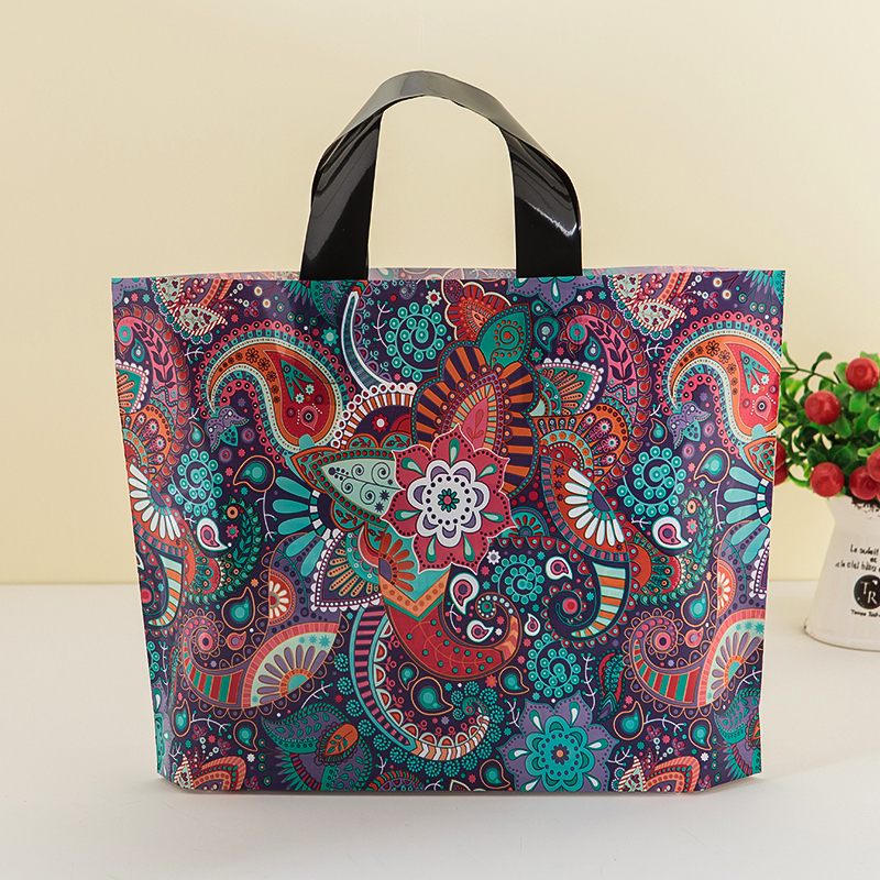 Bolsas de regalo de estilo nacional al por mayor bolsas de plástico bolsas de mano al por mayor ropa de mujer ropa de hombre tienda de ropa bolsa de embalaje