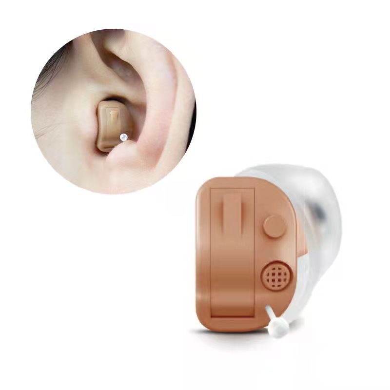 Audífono genuino Liston, tamaño pequeño, inalámbrico, invisible, para personas mayores con pérdida auditiva, amplificador de sonido para jóvenes.