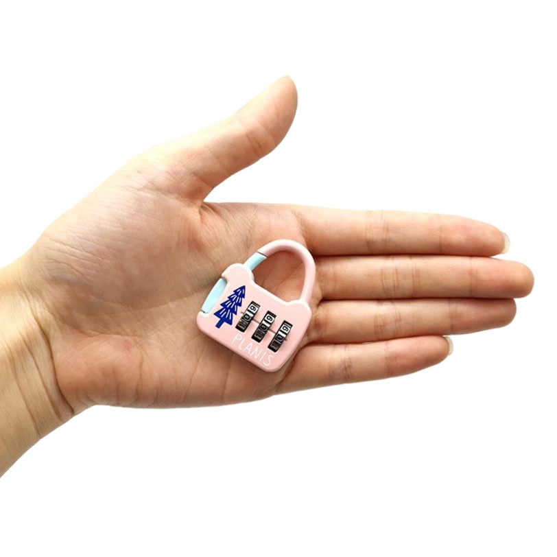 Password Padlock Waterproof and Rust-Proof Suitcase Lock Locker School Bag Luggage Gym Home Small Lock Mini