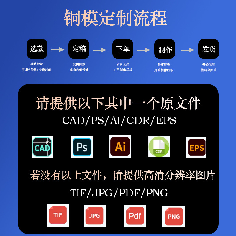 厂家直销烫金铜模压印蛋糕烙印logo模具皮具热压高精度雕刻耐高温|undefined