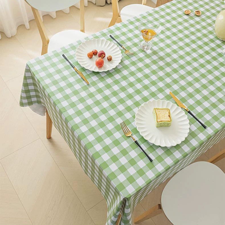 PVC Tablecloth, ins style, waterproof and oil-proof, diamond pattern, multiple sizes
