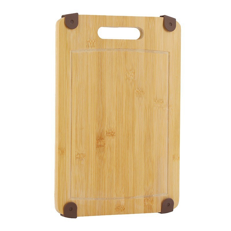 tablero de vegetales de bambú nan antibacteriano tablero de frutas antideslizante tablero de corte de vegetales de madera sólida cuadrada tablero de mesa de platos caseros image 9