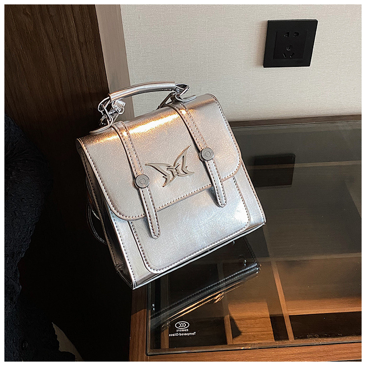 2023 Nuova borsa da donna di vendita calda Farfalla Hardware in metallo bianco Zaino a tracolla singola Borsa da donna Spicy Girl Millennium 2KY_voghion.com