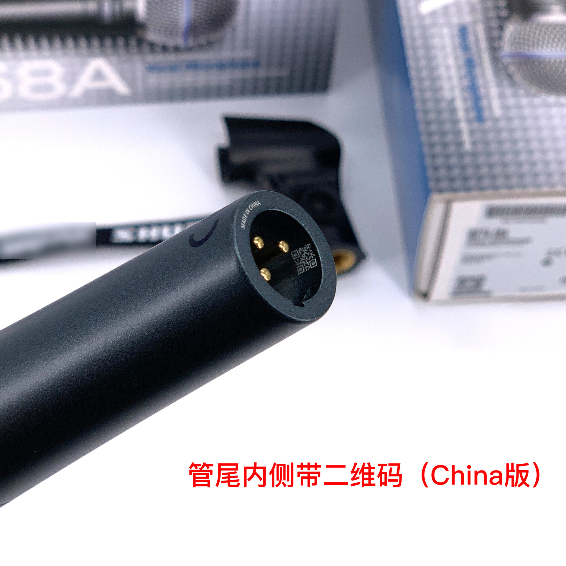 "Exclusivo transfronterizo" BETA58A de alta calidad equipado con micrófono de bobina móvil de alambre para transmisión en vivo de escenario profesional KTV micrófono de mano