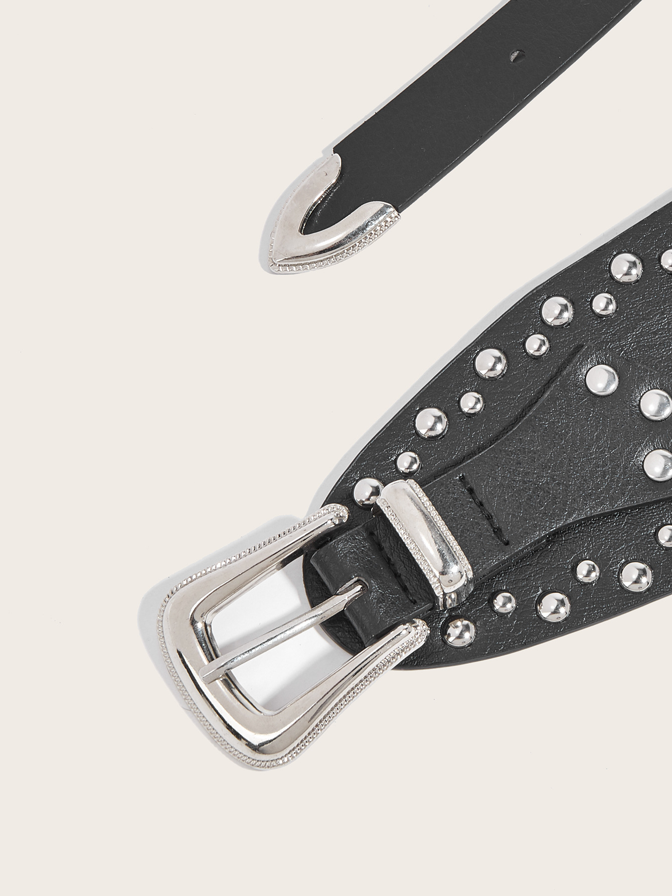 150g Weight Belt Classification Holiday, Daily Occasion Pu Leather, Alloy Material Geometric Pattern All Seasons Season Women's Gender Streetwear Style Streetwear Geometric Pu Leather Alloy Women's Leather Belts 8