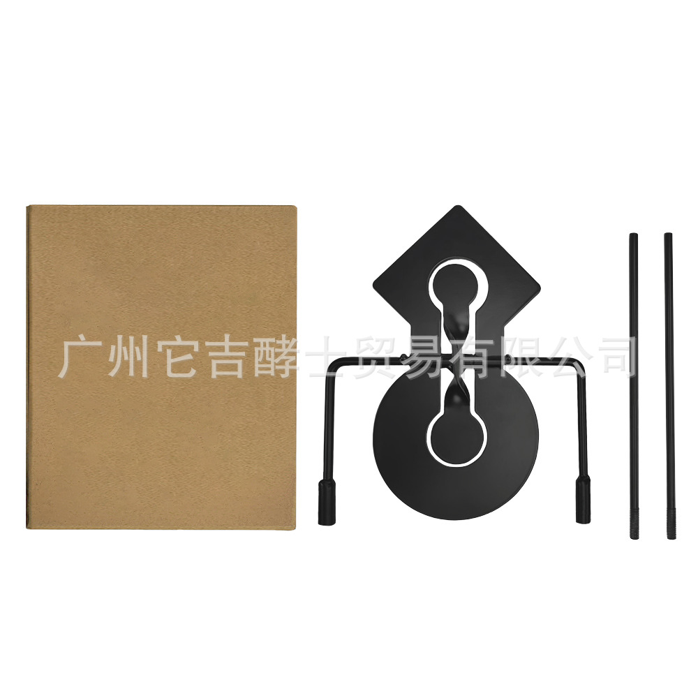 【Target House】5mm碳钢镶嵌组合式小口径射击练习靶子360旋转靶-阿里巴巴