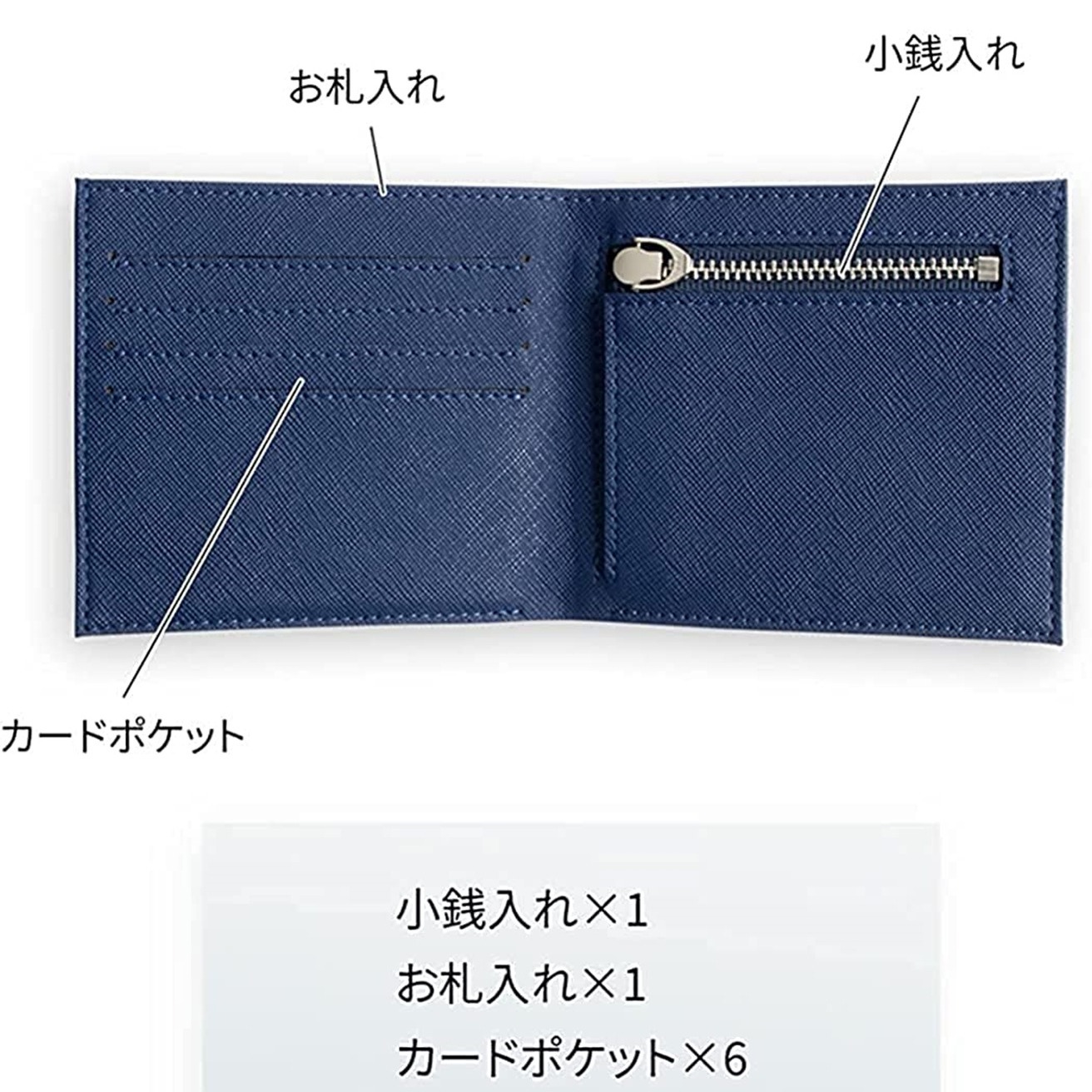 Japanese ultra thin leather wallet