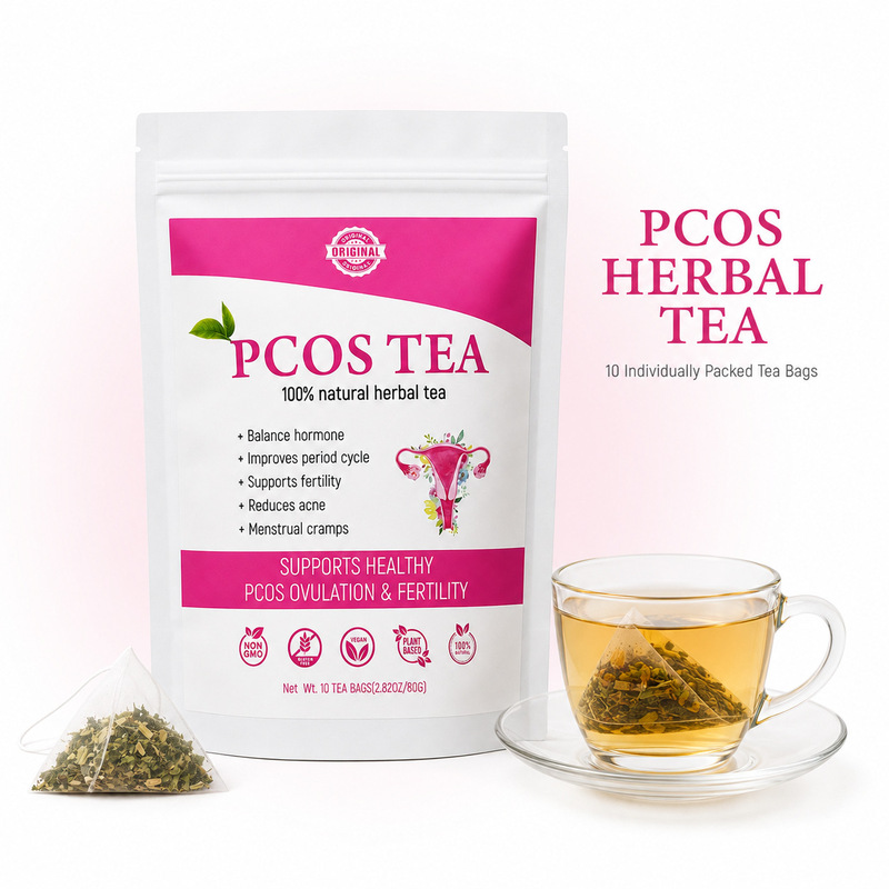 Exported to Africa Herbal Blend Original PCOS Tea Supplement for Women
