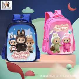 跨境小学生书包1-3-6年级school kidbags儿童卡通书包厂家
