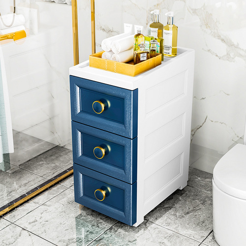 20-25-35cm gap storage cabinet European handle bed side cabinet storage cabinet bathroom kitchen narrow cabinet organization cabinet