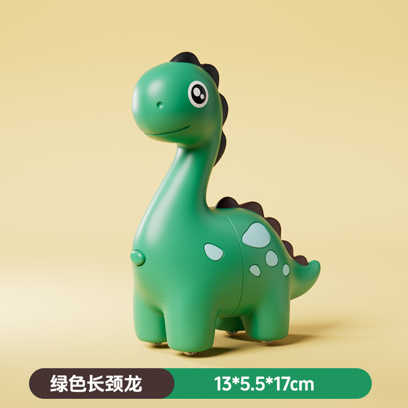 Juguetes para niños impactan dinosaurios telescópicos colisión deformación creativa dinosaurio juguetes de jardín de infantes pequeños juguetes de regalo al por mayor