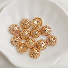 14K����ɫ�ʯ�U������ʹڻ��л���������ñ����diy�Ʒ���