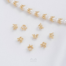 14K����ɫС�ʹ����и������diy�ֹ���������������Ʒ����